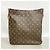 Borsa a tracolla Louis Vuitton Monogram Looping GM Marrone - vista 12
