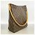 Borsa a tracolla Louis Vuitton Monogram Looping GM Marrone - vista 2