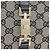 Borsa Gucci GG Canvas Jackie Marrone Nero - vista 9