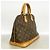 Louis Vuitton Alma Monogram Handtasche Braun - Ansicht 2
