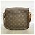 Borsa a tracolla Louis Vuitton Monogram Saint Cloud GM Marrone - vista 14