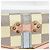 Louis Vuitton Damier Azur Summer Trunk Portefeuille Sarah Long Wallet Bianco - vista 7