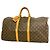 Louis Vuitton Boston Monogram Keepall 55 Tasche Braun