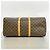 Louis Vuitton Boston Monogram Keepall 55 Tasche Braun - Ansicht 3