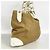 Borsa Tote Chanel in tela beige e bianca Bianco - vista 2