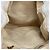 Borsa Tote Chanel in tela beige e bianca Bianco - vista 4