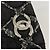 Borsa a tracolla Chanel in nylon nero - vista 7