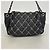 Borsa a tracolla Chanel in nylon nero - vista 9