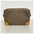 Sac à épaule Louis Vuitton Monogram Trocadero 30 Marron - vue 11