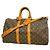 Keepall Borsa Boston Louis Vuitton Marrone