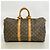 Keepall Borsa Boston Louis Vuitton Marrone - vista 16