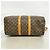 Keepall Borsa Boston Louis Vuitton Marrone - vista 3