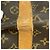 Keepall Borsa Boston Louis Vuitton Marrone - vista 6