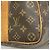 Keepall Borsa Boston Louis Vuitton Marrone - vista 7