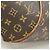 Borsa Louis Vuitton Monogram Ellipse MM Marrone - vista 6