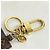 Louis Vuitton Monogram Portefeuille Kirigami Keychain Charm Marrone - vista 5