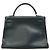 Hermès Borsa Hermes Kelly 32 in pelle Courchevel Navy Blu navy - vista 13