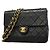 Borsa a tracolla Chanel Mini Matelassé con catena Nero