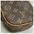 Borsa a tracolla Louis Vuitton Monogram Pochette Gange Marrone - vista 7