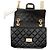 Chanel Matelassé 2.55 Mini Handtasche Schwarz - Ansicht 6
