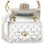 Borsa a tracolla Chanel Mini Flap con catena Argento - vista 6