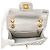Borsa a tracolla Chanel Mini Flap con catena Argento - vista 7