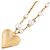 Collana Chanel Coco Mark Heart D'oro - vista 3