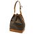 Borsa a tracolla Louis Vuitton Monogram Noe Marrone - vista 3