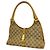 Borsa Gucci GG Canvas Jackie Marrone