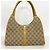 Borsa Gucci GG Canvas Jackie Marrone - vista 11