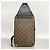 Borsa a tracolla Louis Vuitton Monogram Macassar Avenue Marrone - vista 7