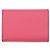 Cartera Prada Saffiano Tri-fold Rosa - vista 3