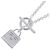 Hermès Collar Amulette Kelly Hermes en Plata