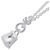 Hermès Collar Amulette Kelly Hermes en Plata - vista 2
