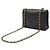 Chanel Matelassé Coco Mark Chain Schultertasche Schwarz - Ansicht 3