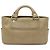 Céline Celine Boogie Bag Handtasche Tote aus beigem Leder