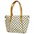Borsa Tote Louis Vuitton Damier Azur Totally PM Bianco