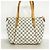 Borsa Tote Louis Vuitton Damier Azur Totally PM Bianco - vista 11