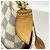 Borsa Tote Louis Vuitton Damier Azur Totally PM Bianco - vista 9
