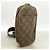 Borsa a tracolla Louis Vuitton Monogram Pochette Gange Brown Marrone - vista 2