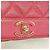 Cartera larga Chanel Mademoiselle de piel de cordero Rosa - vista 7
