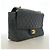 Chanel Matelassé Schultertasche Schwarz - Ansicht 2
