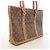 Saco Tote Louis Vuitton Monogram Weekend PM Marrom - vista 2