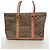 Saco Tote Louis Vuitton Monogram Weekend PM Marrom - vista 9