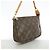 Louis Vuitton Monogram Pochette Accessoires M51980 Marrone - vista 2