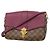 Louis Vuitton Damier Clapton Shoulder Bag Dark red Damier ebene