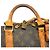 Borsa Louis Vuitton Boston Monogram Keepall 50 Marrone - vista 10