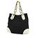 Borsa Tote Chanel in pelle nera e tela Nero