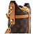Borsa a tracolla Louis Vuitton Monogram Marrone - vista 7