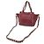 Valentino Garavani Borsa Valentino Rockstud Rosa - vista 2